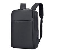 Cpolebev Anti-Theft Laptop Backpack Large Capacity Travel Bag Men's Waterproof Backpack Student School Bag-Black