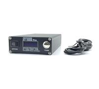 Cpolebev Antuner AT-100M Pro 100W 1.8MHz-30MHz ATU-100M QRP Antenna Tuner Morse Code SWR Meter Power Meter for HF Radio Easy Install Easy to Use