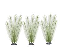 Cpolebev Aquarium Decorations Fish Tank Artificial Green Made Of Silk Fabrics Plastic, Non- And Safe For All Fish And Pets