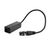 Cpolebev Audio Cable Isolator XLR Eliminates Noise Ground Loop Audio Isolator Anti-Interference Current Sound Eliminates Noise