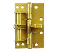 Cpolebev Automatic Door Closer Hinges for Cabinet Wardrobe Multi-Function Detachable Spring Hinges Positioning Door Closer,Gold