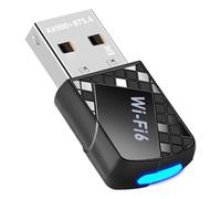 Cpolebev AX900 USB WiFi 6 Bluetooth 5.4 Adapter 2in1 Dongle Dual Band 2.4G&5GHz Network Wireless Receiver DRIVER FREE for W10/11