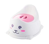 Cpolebev Baby with Backrest Portable Pot for Kids Baby Boy Toilet Cute for - Pink