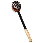 Cpolebev Back Knock Massage Handheld Round Head Back Pounding Massage Hammer Relieve Stress and Fatigue Meridian Massage