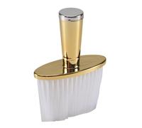 Cpolebev Barber NeCk Duster Cleaning Face Hair Brush for Hair Cutting SweePing Brushes Cleaner Barber AccESSories Tool Gold