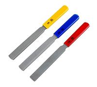 Cpolebev Bass Nut File Set, Carbon Steel Guitar Fret File, Guitar Repairing and Instrument Modifying Tools for Guitars,Bass