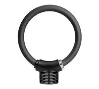 Cpolebev Bicycle Thick Alloy Steel Cable Lock Bicycle Ring Lock Anti-Theft Lock Portable Mini Security Lock Racket Locks Easy Install Easy to Use