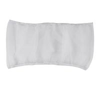 Cpolebev Bird Cage Cover Seed Catcher Bird Cage Mesh Net Cover Skirt Guard (White-M)