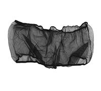 Cpolebev Bird Cage Cover Seed Catcher Birdcage Nylon Mesh Net Cover Skirt Guard (Black)