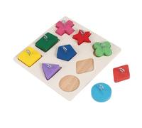 Cpolebev Bird Intelligence Training Toy Parrot Educational Toys Parrot Wooden Block Puzzle Toy for Small and Medium Parrots and Birds