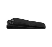 Cpolebev Black Nail Clippers Stainless Steel and Toenails Manicure Tool Flat Nose Nail Clippers S