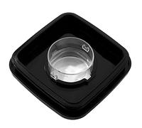 Cpolebev Blender Square Lid and Center Cap for Os-Ter Blender Jar Fit for 4903 Blender Square Jar Lid Replacements