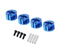 Cpolebev Blue RC Metal 7.0 Wheel Hex 12mm Drive With Pin Screw For RC Car