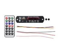 Cpolebev Bluetooth 5.0 MP3 Decoder Board DC 5V 12V Car FM Radio Module Support TF USB AUX for Car Phone