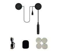 Cpolebev Bluetooth 5.3 Earphone for Motorcycle Helmet One-To-Two with Voice Control for Most Helmets on the Market