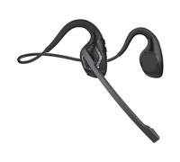 Cpolebev Bluetooth Headset Wireless Noise Cancelling Headset with Microphone for Office Driving Work Home Black