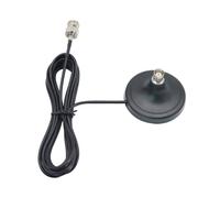 Cpolebev BNC Male and Female Antenna Strong Magnetic Base 3 Meters Extension Cable for Q9 Wireless Microphone RG174