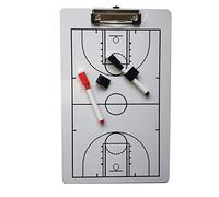 Cpolebev Board Dry Erase Coaching Board Basketball Guidance Board Double Sided Design Strategy Board Whiteboard for Basketball