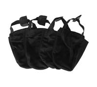 Cpolebev Bowling Shoe Covers 2 Pairs Black Bowling Shoes Slider Bowling Accessories for Women and Men