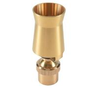Cpolebev Brass Adjustable Ice Tower Cascade for Fountains Sprinkler Head(1 Inch DN25)