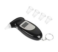 Cpolebev Breathalyzer Alcohol Tester, Portable Mounted Blow Type Alcohol Detector, Alcohol Tester with Digital LCD Display Easy to Use