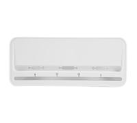 Cpolebev Cable Management Box, ABS Cable Organizer Cord Hider Box, Computer Power Lines, Route Cables, Under Desk Power Strip