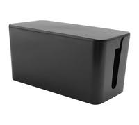 Cpolebev Cable Management Box Cord Organizer Box Power Strip Surge Protector Cover TV Cord Box for Home Office