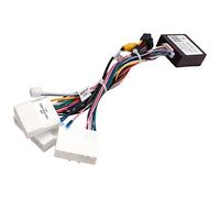 Cpolebev Car Android Stereo 16PIN Power Wiring Harness Cable Adapter with CANbus Box for Duster/Arkana /XM3