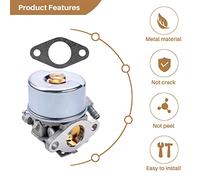 Cpolebev Carburetor for 4HP 5HP HSK50 HS50 632107 632107A 640084B Snowblower