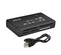 Cpolebev Card Reader USB2.0 Memory Card Reader Fast Data Transmission Card Reader Support TF SD Mini SD MS XD Black