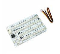 Cpolebev CardKB V1.1 Mini 50-Key QWERTY Keyboard Unit with ATMega8A MCU, I2C, RGB LED, Programmable for UIFlow (MEGA8A)