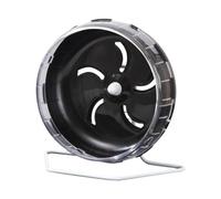 Cpolebev Cat Running Wheel Rat Small Mice Silent Jogging Hamster Gerbil Exercise Play Toys Brackets Accessories A