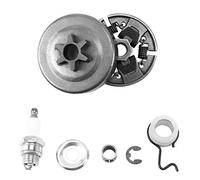 Cpolebev Chainsaw Sprocket Clutch Drum 3/8 Inch for 017 018 021 023 025 MS170 MS180 MS210 MS230 MS250 Replacement Parts