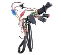 Cpolebev Children Electric Car DIY Modified Wires and Switch Kit, Kids Electric Car 4WD Ride on Toys Parts Single Line
