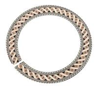 Cpolebev Classical Guitar Wood Inlay Soundhole Rosette Inner Dia 93Mm