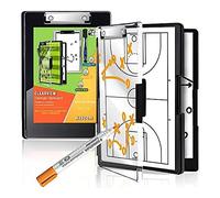 Cpolebev Clipboard with Storage,13.3X9.5 in with 2 Compartment Storage,Dry Clip Boards Duty Clipboard Plastic Nursing Clipboard A