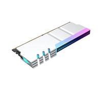 Cpolebev Computer DDR4 DDR5 5V ARGB Sync Memory Radiator PC RGB Colorful RAM Heatsink Cooler Cooling Shim Armor Silver White
