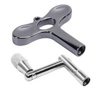 Cpolebev Continuous Motion Speed Key Universal Drum Tuning Key Percussion Drum Hardware Tool + Drum Square Drive Wrench Drum Key