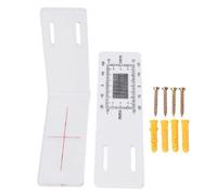 Cpolebev Crack Monitoring Record, Acrylic Tell Tale Corner Crack Monitor for The Standard Crack and Corner Tell Tale Record