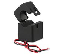 Cpolebev Current Transformer,100A 100MA AC Current Sensor, Split Core Amp Transformer Sensing Relay, Mini Clip-On Easy to Install CT Without Power Off