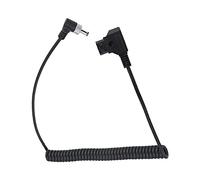 Cpolebev D-Tap to DC Power Cable Power Connection Cable Spring Power Wire with Lock for BMPC//Monitor