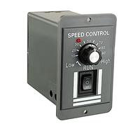 Cpolebev DC 12-60V Motor Speed Controller 20A Adjustable PWM Controller Switch Forward/Reverse Electric Motor Speed Regulator