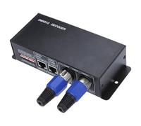 Cpolebev DC 12V-24V 3 Channel Decoder LED Controller Replacement Accessories for RGB 5050 3528 LED Strip Light Adapter