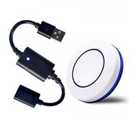 Cpolebev DC 5V USB Wireless Remote Control Switch Power ON Off for USB LED Light Strip Reading Lamp Light Fan Toggle Model