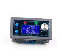 Cpolebev DC DC Buck Boost Converter CC CV 0.5-30V 4A 5V 6V 12V 24V Power Module Adjustable Regulated Laboratory Power Supply