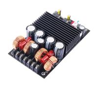 Cpolebev DC19-50V 300W+300W 600W Bluetooth Power Amplifier Module TPA3255 Chip 2.0 Channel with Treble and Bass Adjustment Easy to Use