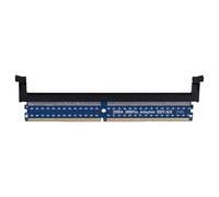 Cpolebev DDR4 288Pin DIMM Adapter Riser Memory Tester Memory Protection Card Card Circuit Expansion Board Raiser Card Small Ear