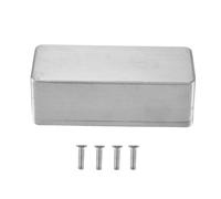 Cpolebev Diecast Aluminium Electronics Project Box Case Enclosure Instrument 1590A Style Guitar Effects Aluminium Stomp Box for Guitar Parts & Accessories
