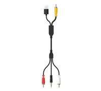 Cpolebev Digital to Analog Converter Digital Optical SPDIF Toslink to Analog Stereo Audio Audio Adapter with Optical Cable Easy Install