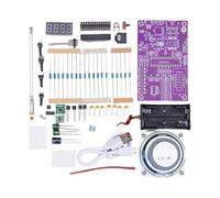 Cpolebev DIY FM Radio Electronic Kit Adjustable Frequency 87.5-108MHz with Sspeaker Digital Display DIY Soldering Project B